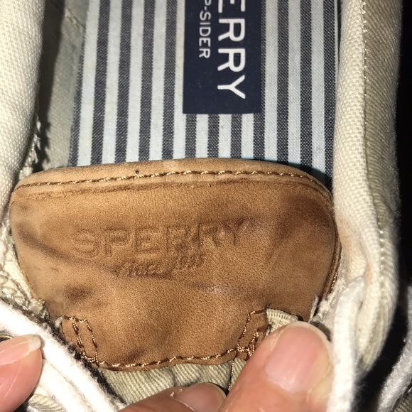 Men’s Canvas Sperry Sneakers - Picture 6 of 10